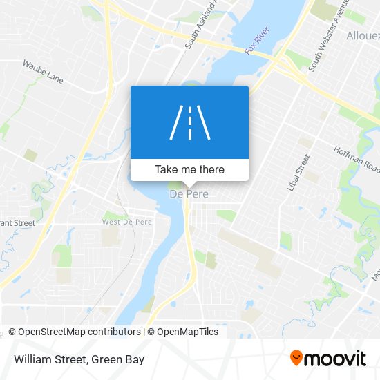 William Street map