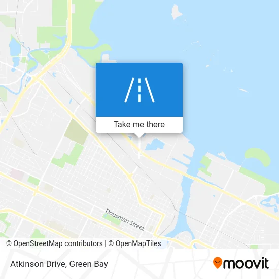Atkinson Drive map