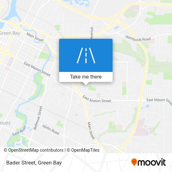 Mapa de Bader Street
