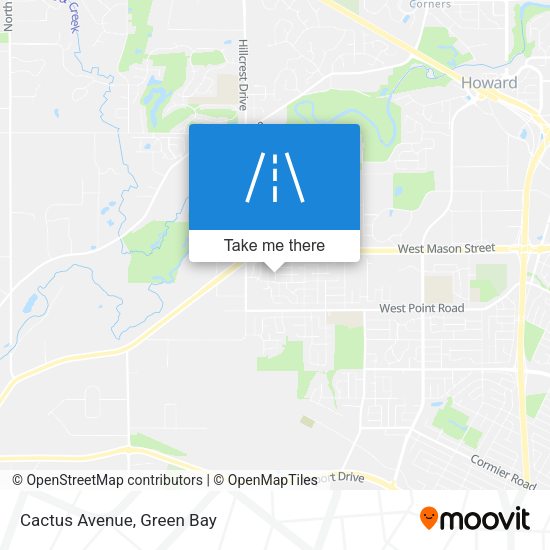 Mapa de Cactus Avenue