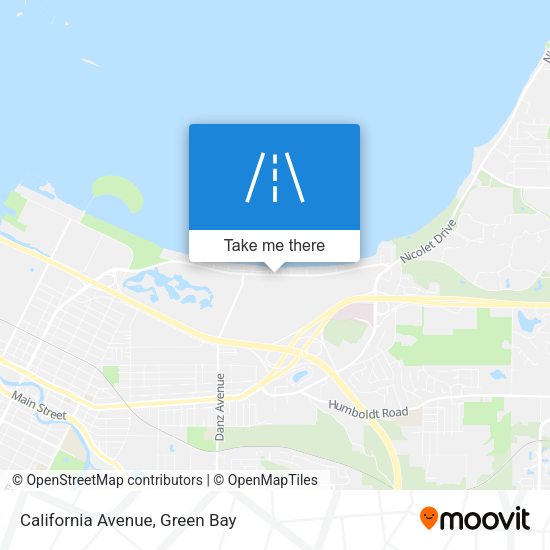 California Avenue map