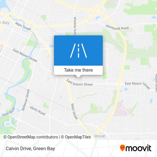 Mapa de Calvin Drive