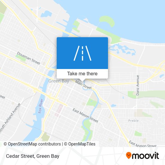 Mapa de Cedar Street