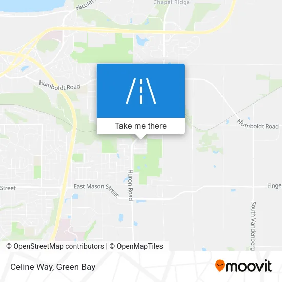 Celine Way map
