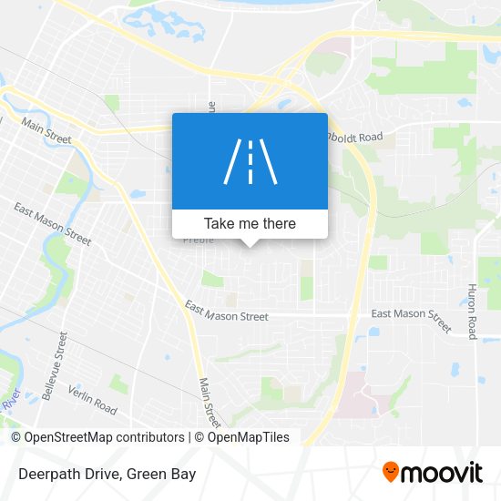 Mapa de Deerpath Drive