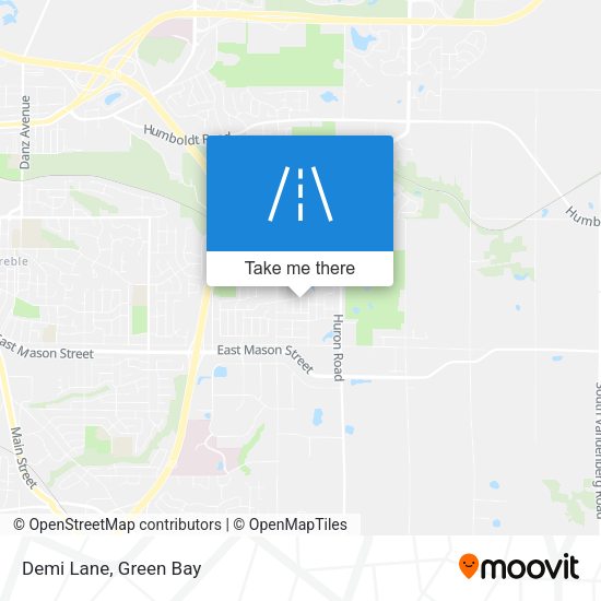 Mapa de Demi Lane