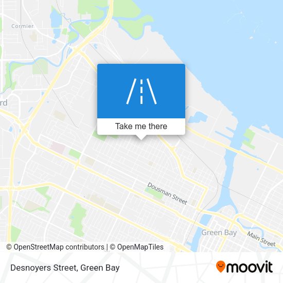 Desnoyers Street map