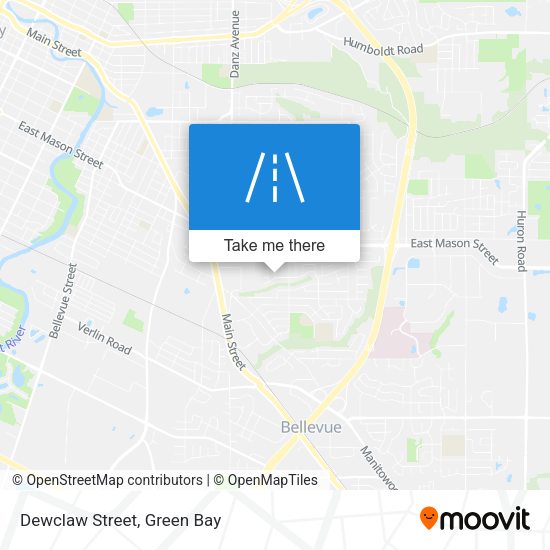 Mapa de Dewclaw Street