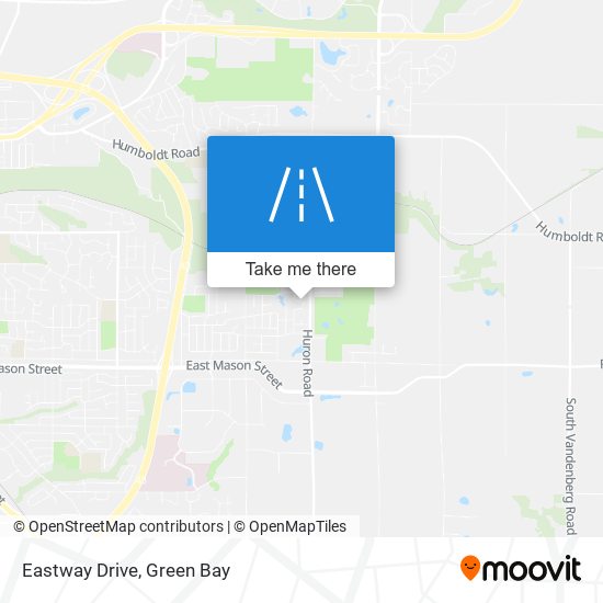 Eastway Drive map