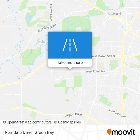 Ferndale Drive map
