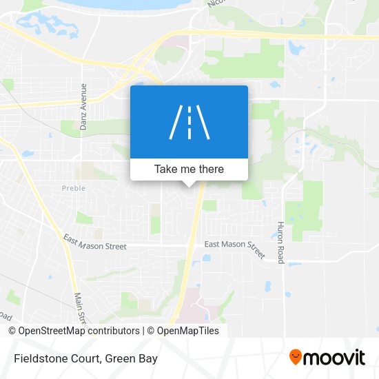 Mapa de Fieldstone Court