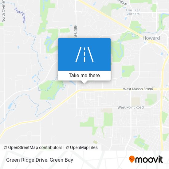 Green Ridge Drive map