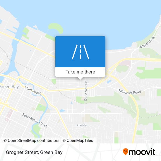 Mapa de Grognet Street