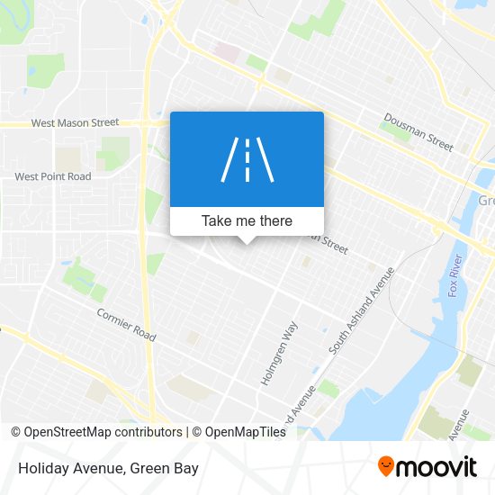 Mapa de Holiday Avenue