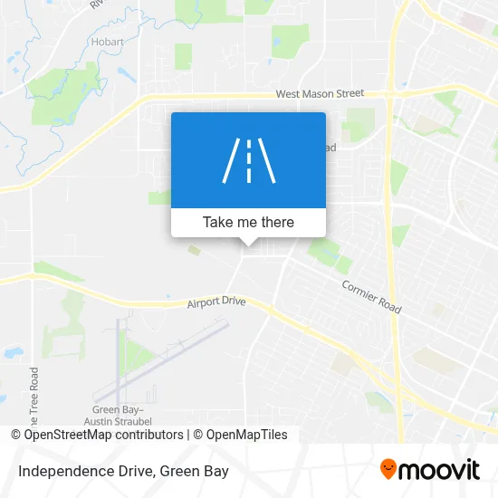 Independence Drive map