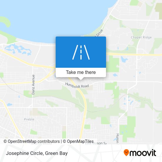 Mapa de Josephine Circle