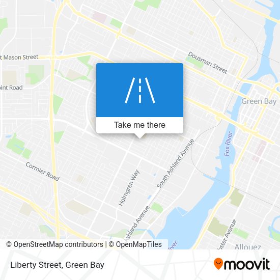 Mapa de Liberty Street