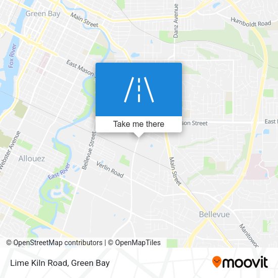 Mapa de Lime Kiln Road