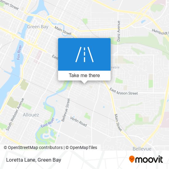 Loretta Lane map