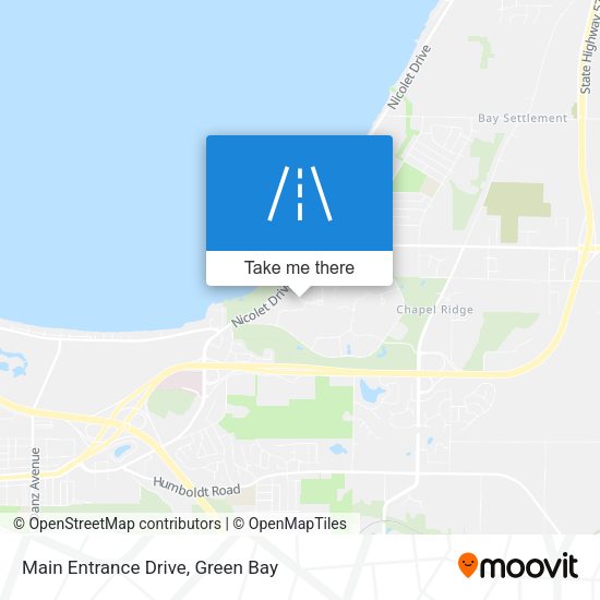 Mapa de Main Entrance Drive
