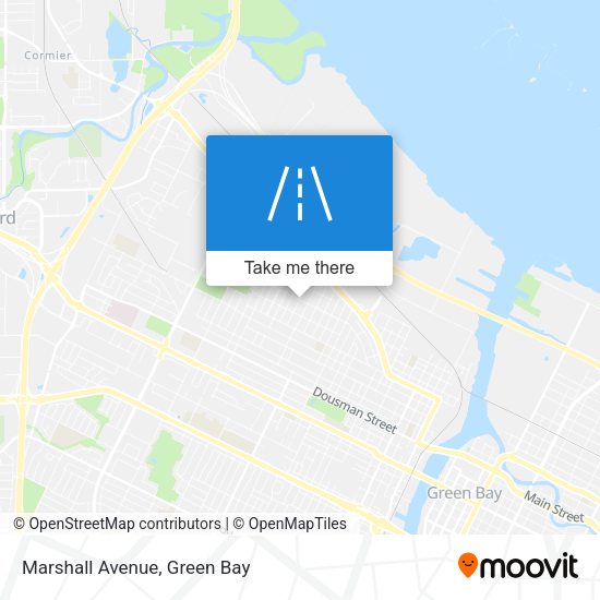 Mapa de Marshall Avenue