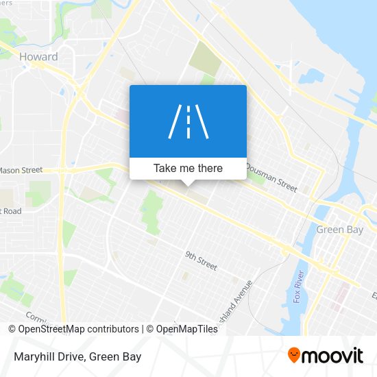 Mapa de Maryhill Drive