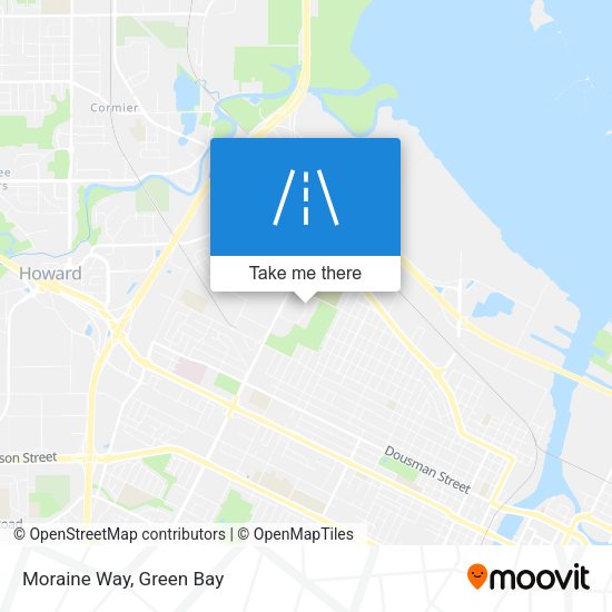 Mapa de Moraine Way