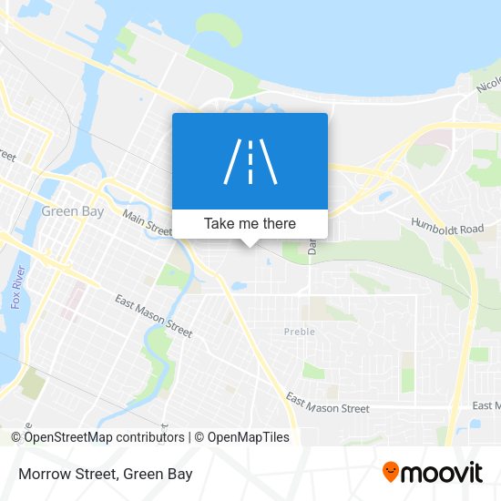 Mapa de Morrow Street