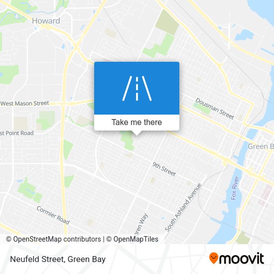Mapa de Neufeld Street