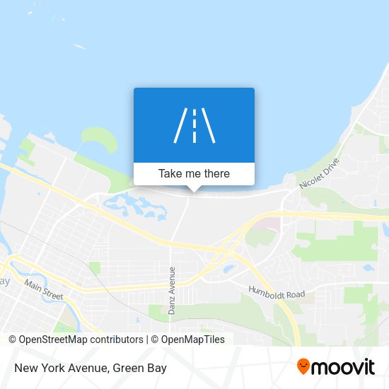 Mapa de New York Avenue