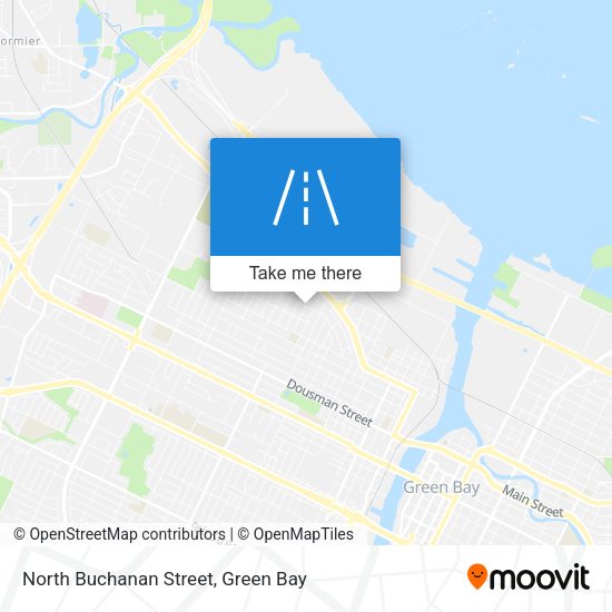 Mapa de North Buchanan Street