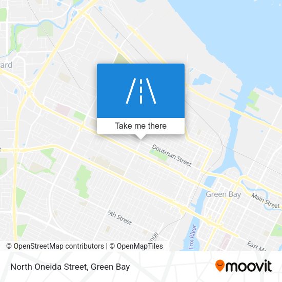 Mapa de North Oneida Street