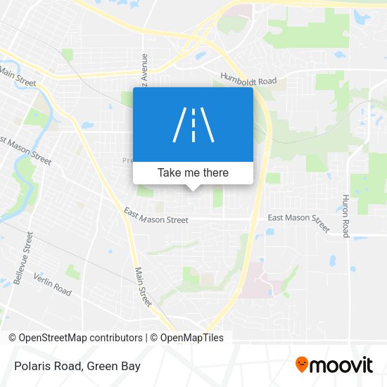 Mapa de Polaris Road