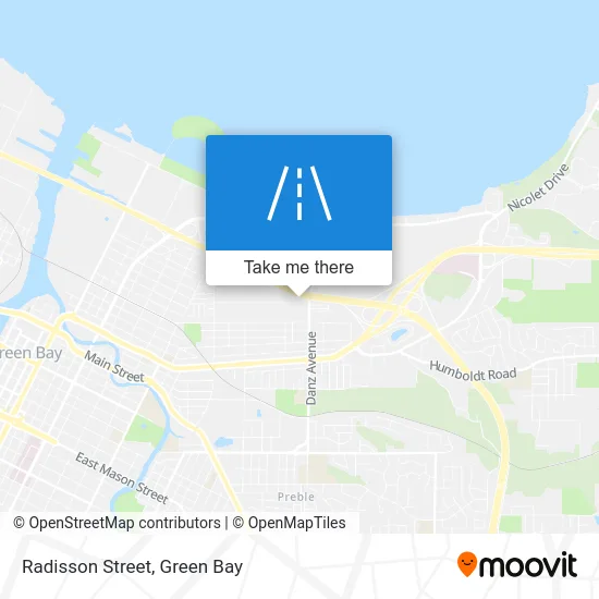 Radisson Street map