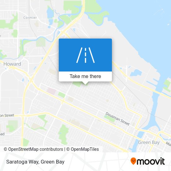 Mapa de Saratoga Way