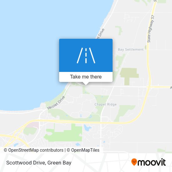 Mapa de Scottwood Drive