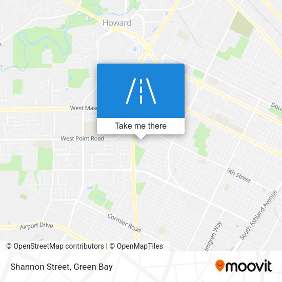 Mapa de Shannon Street