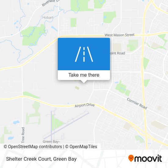 Shelter Creek Court map