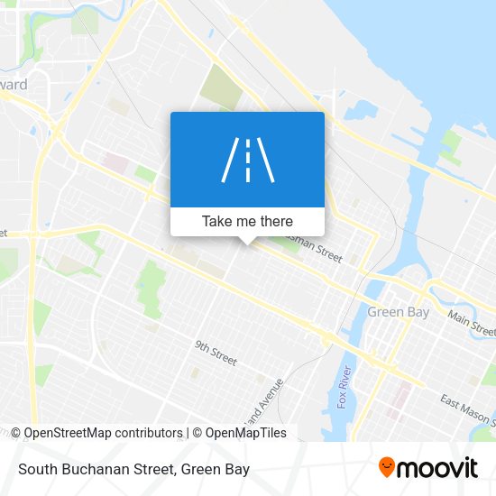South Buchanan Street map
