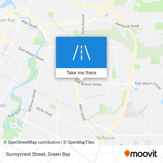 Mapa de Sunnycrest Street