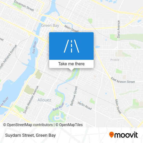 Mapa de Suydam Street