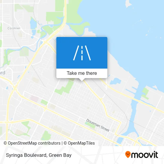 Syringa Boulevard map