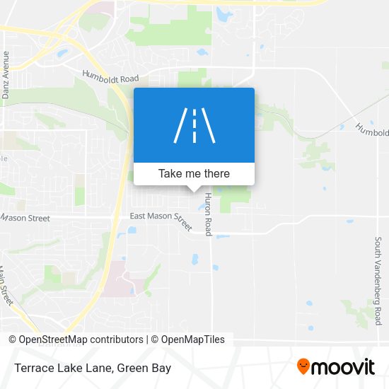 Terrace Lake Lane map