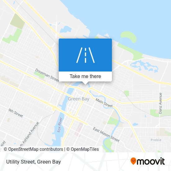 Mapa de Utility Street