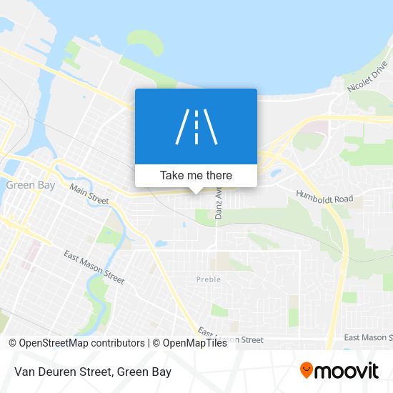 Van Deuren Street map