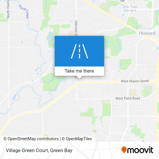 Village Green Court map