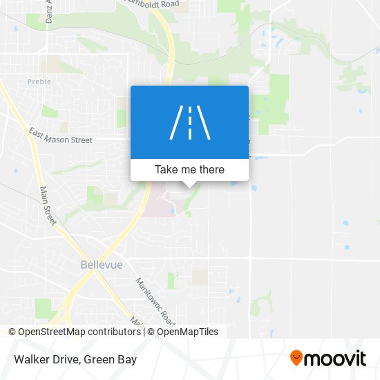 Walker Drive map