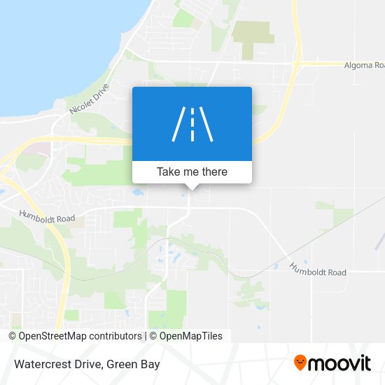 Watercrest Drive map