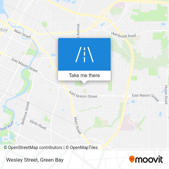 Mapa de Wesley Street