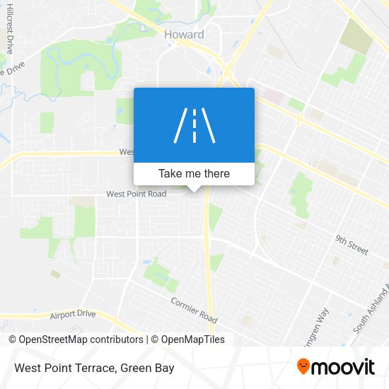 West Point Terrace map